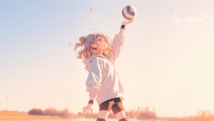 唯美排球少女