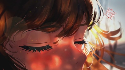 夕阳回眸已走远