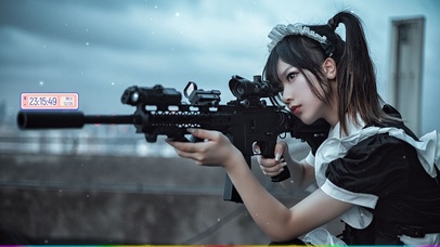 狙击女孩【高清-女仆】