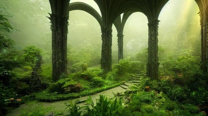 4K高清-古神治愈精灵之森