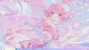 樱花少女 唯美动态