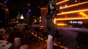 4K酒吧长腿美女