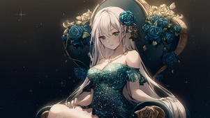 蓝玫瑰少女