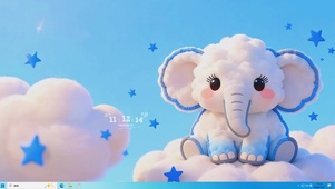 云中可爱小飞象