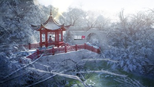 瑞雪飞舞