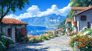 治愈海边小镇