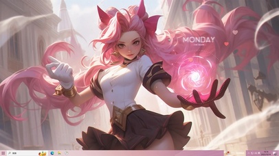 4K清纯粉发阿狸	