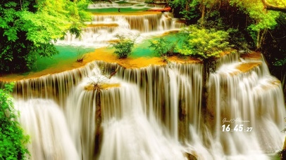 风景系列—林间瀑布