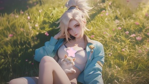 可爱美少女锐雯