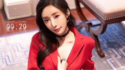 4K清纯性感长发美女