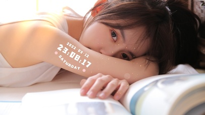 4K治愈系甜系女友