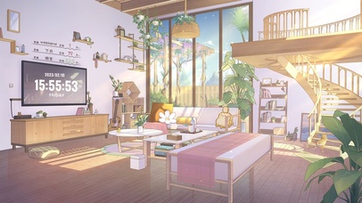 4K唯美治愈午后阳光客厅