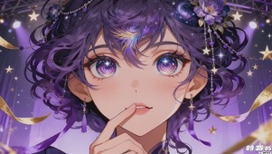 银子II紫璃动漫壁纸