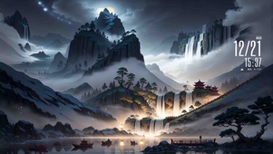 古风山水