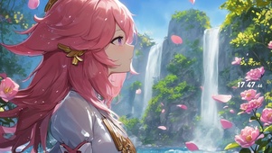 风景少女