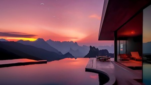 浪漫夕阳