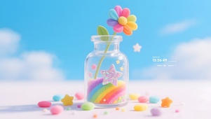 彩虹流沙