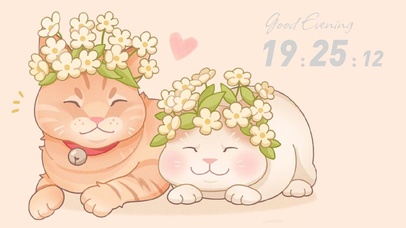 是可爱的猫猫哦~