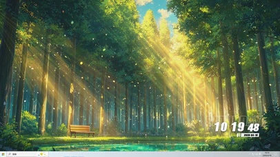 阳光森林桌面主题