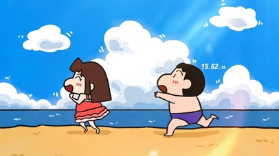 夏日海滩乐悠悠