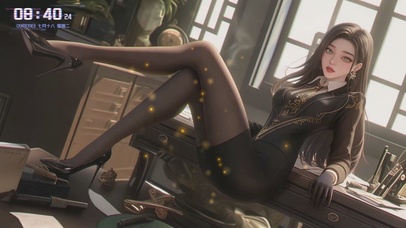 她存在得像一首被按下暂停的歌