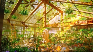 唯美治愈阳光小屋