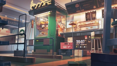 治愈温馨面包店