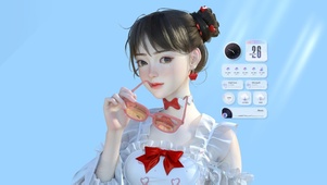 夏日清纯女孩