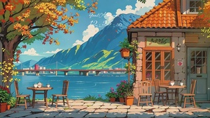 温馨恬静的海滨小院