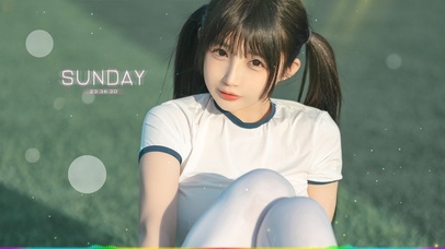 双马尾清纯学妹