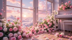 浪漫花海