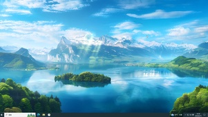 湖水荡漾