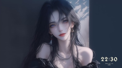 小清新治愈美女