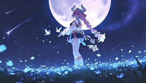 瓦蕾莎-星空下的少女