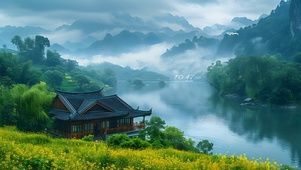 春天油菜花海