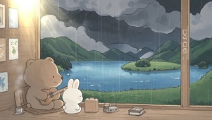 窗外的雷雨窗内的我们