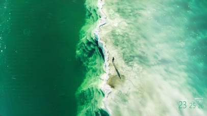 4K绿色清新 航拍俯瞰梦幻视角