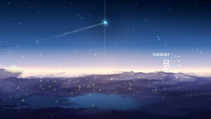 流星雨（真实时间）