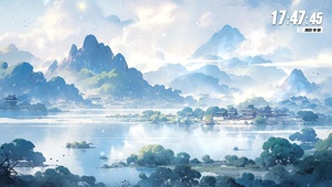 唯美国风画