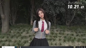 可爱JK学妹女朋友 清纯美女 