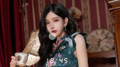 4K性感旗袍女孩