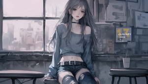 窗外的雨