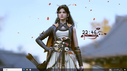 4k古风帅气美女