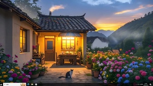 山脚下