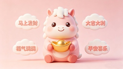 发财大吉福气平安