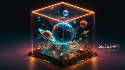 4K立体空间宇宙