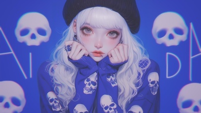 小清新护眼壁纸可爱女孩