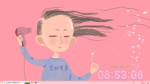 秃头少女