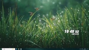 护眼树木桌面主题