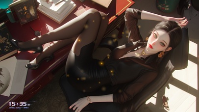 唇凝樱色，微笑能软化坚冰之心